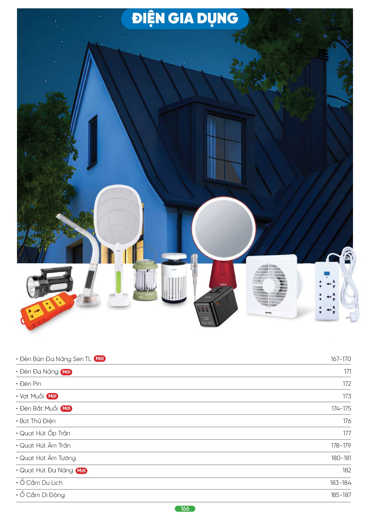 Bảng giá đèn LED MPE 2026